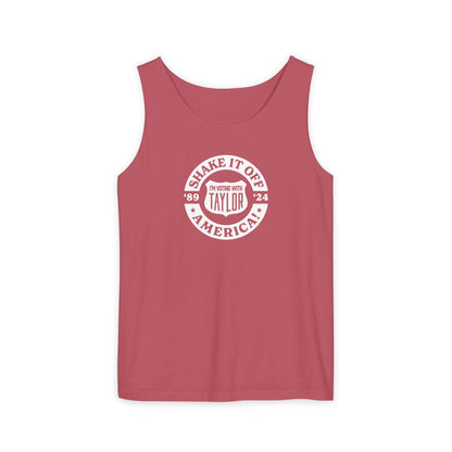 Shake it Off, America! Comfort Colors Unisex Garment-Dyed Tank Top