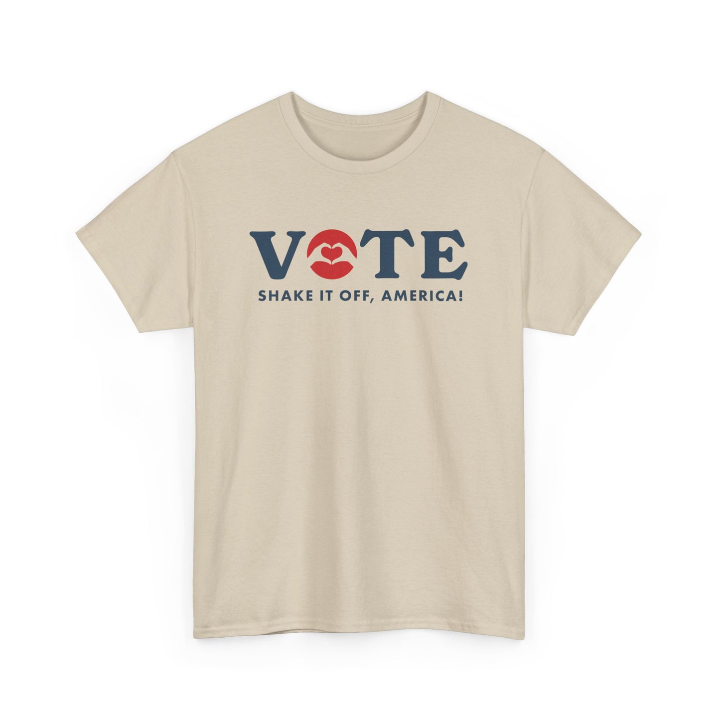 ¡Vota! Camiseta unisex de algodón grueso