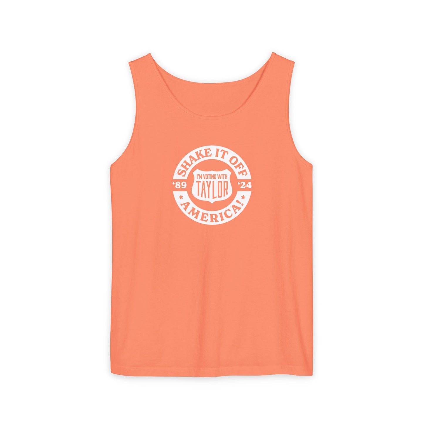 Shake it Off, America! Comfort Colors Unisex Garment-Dyed Tank Top