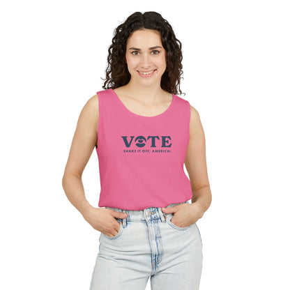 Vote! Comfort Colors Garment-Dyed Tank Top