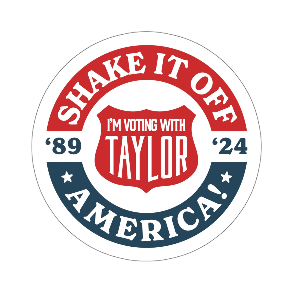 Shake it Off, America! Stickers