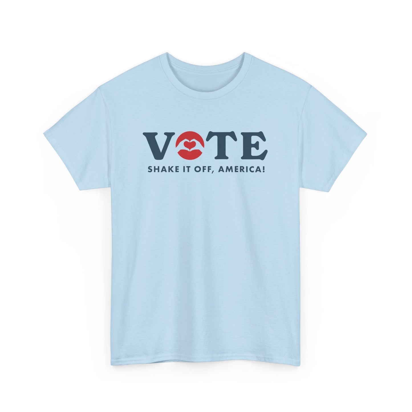 ¡Vota! Camiseta unisex de algodón grueso