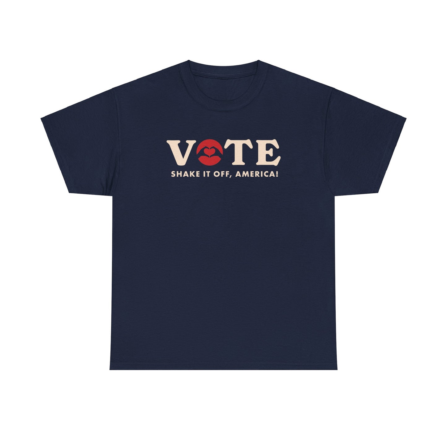 ¡Vota! Camiseta unisex de algodón grueso