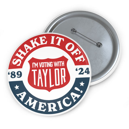 Shake it Off, America! Buttons