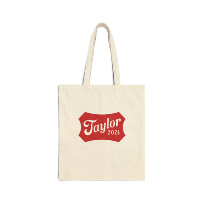 Taylor 2024 Canvas Tote Bag