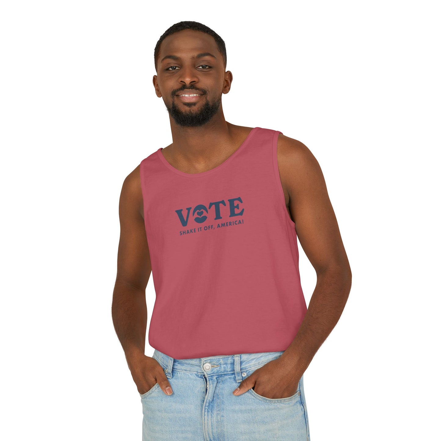 Vote! Comfort Colors Garment-Dyed Tank Top