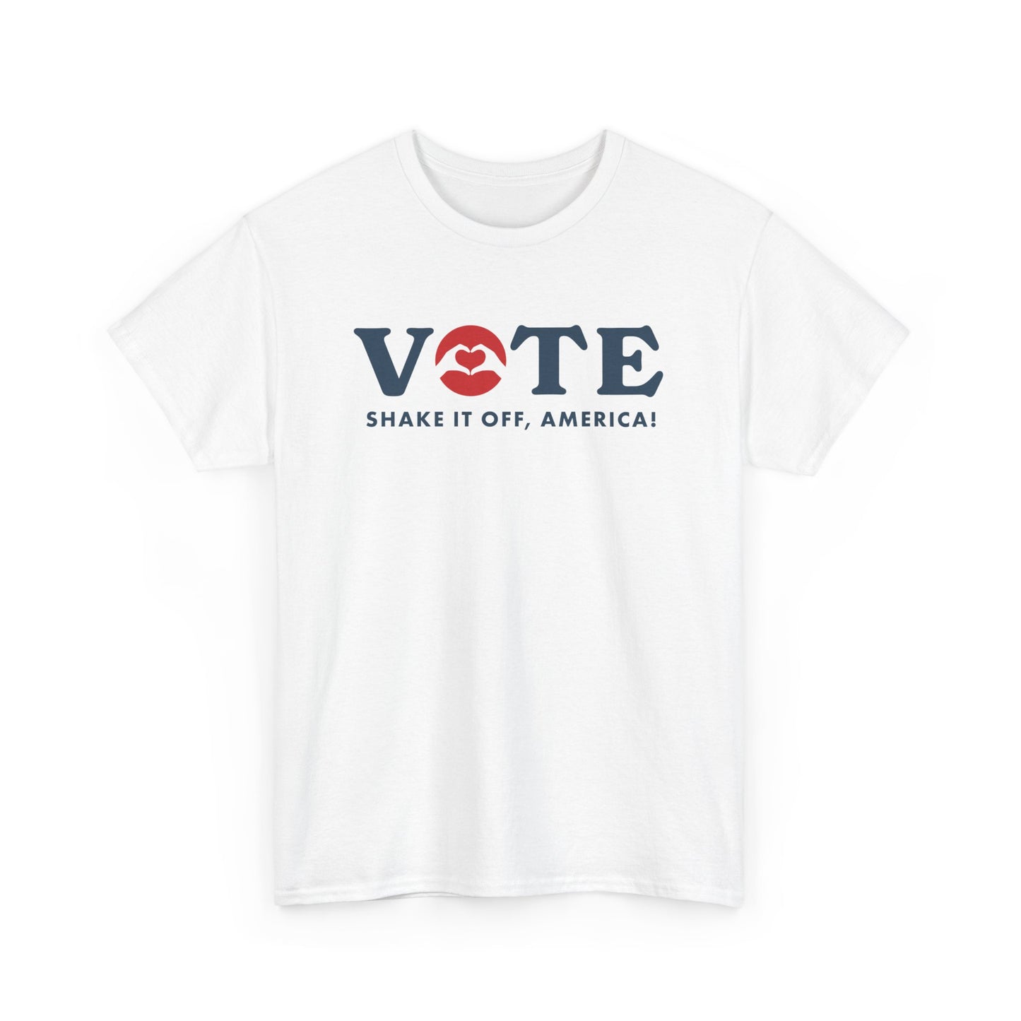 ¡Vota! Camiseta unisex de algodón grueso