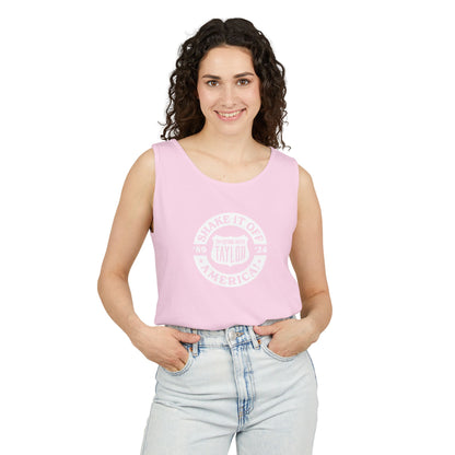 Shake it Off, America! Comfort Colors Unisex Garment-Dyed Tank Top