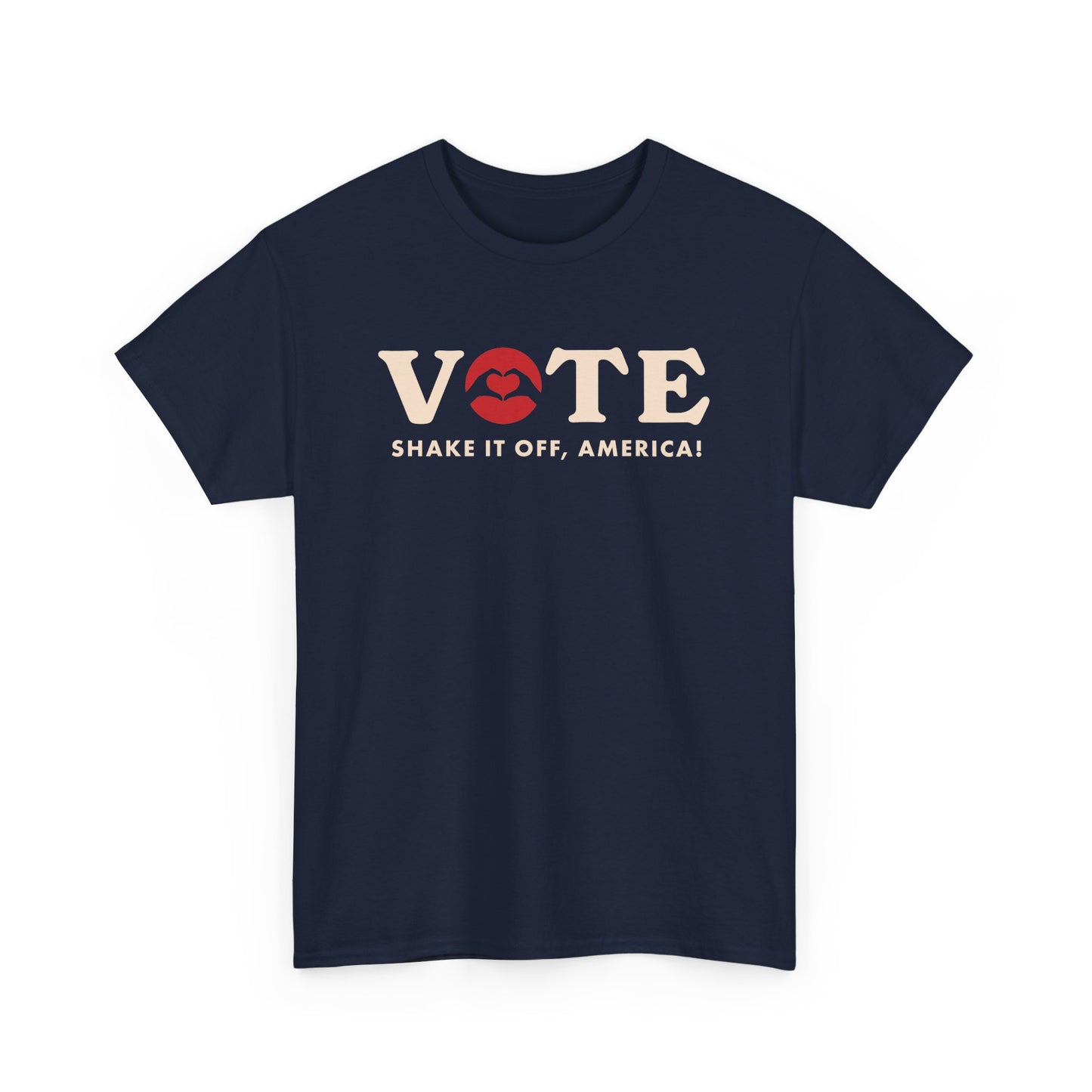 ¡Vota! Camiseta unisex de algodón grueso