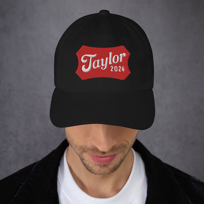 Taylor 2024 Dad Hat (red label)