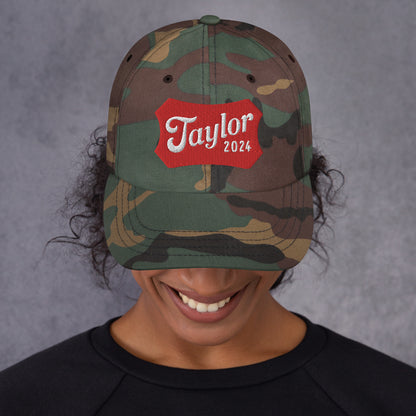 Taylor 2024 Dad Hat (red label)