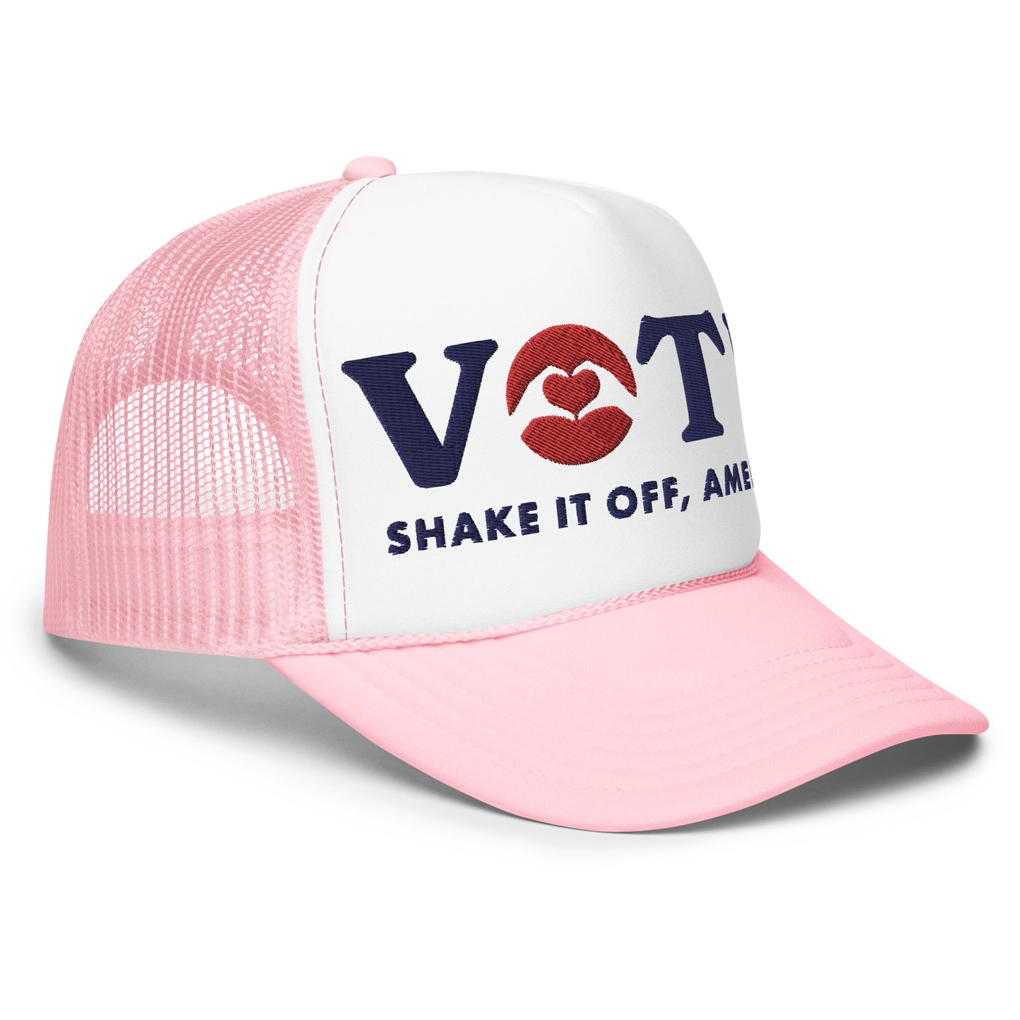 ¡Vota! Gorra de camionero de espuma