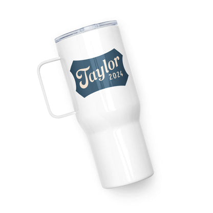 Taylor 2024 Travel Mug with Handle (Navy)